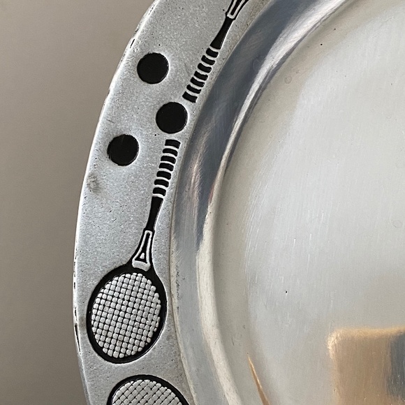 Pewtarex Trophy Plate Dish I Tennis Rim - Picture 9 of 14